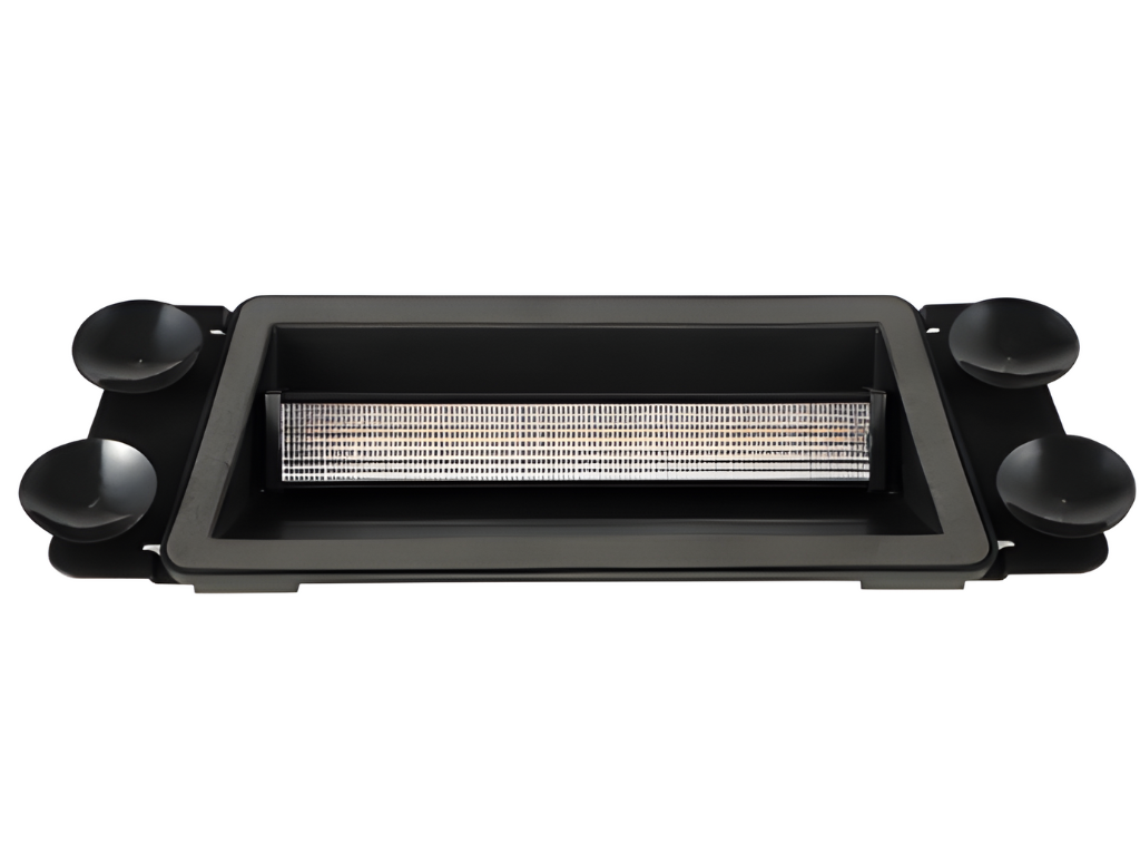 LED Dashboard Raamflitser Met Zuignap | Oranje