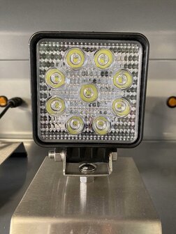 27W LED Werklamp Vierkant Mini