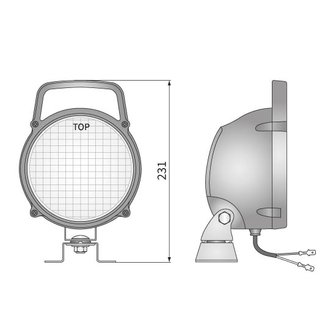 Wesem Halogeen Werklamp met Handvat