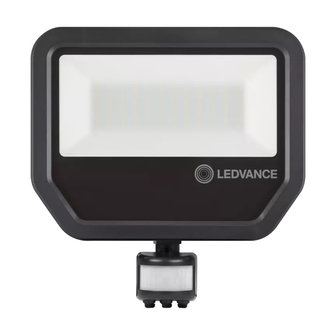 50W LED Bouwlamp 230V + Sensor 4000K