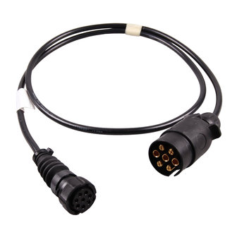 Asp&ouml;ck kabel 7-polige stekker naar 8-polige connector