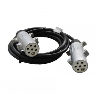 24 Volt Verlengkabel 7-polig 3,50 meter ISO 3731 S