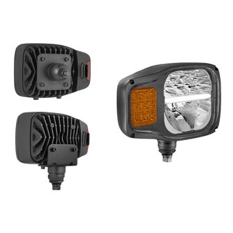 LED Koplamp met Richtingaanwijzer AMP Superseal Rechts K7