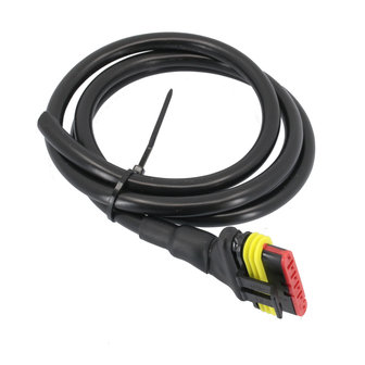 6-pins Female AMP-Superseal kabel 1 meter