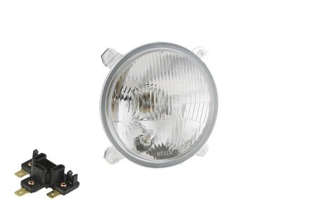 Koplamp &Oslash;139x88 Incl 24V Lampen