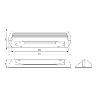 LED Interieurlamp 30CM High Power