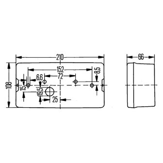 afmetingen Hella 2SD 006 040-031