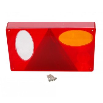 GEKA Achterlicht Glas Rechts + Achteruitrijlicht