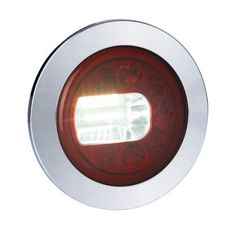 Horpol LED Mist- en Achteruitrijlamp Links Chrome LUNA LZD 2452