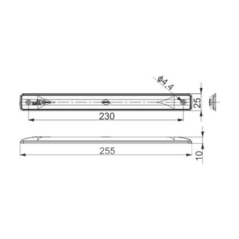 Horpol LED Richtingaanwijzer Lang LKD 686