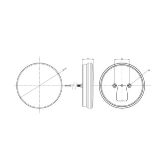 Fristom FT-214 LED Achterlicht 3-Functies