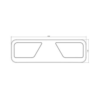 Fristom FT-700 LED Achterlicht Rechts 5-Functies 24V