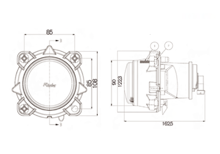 Inbouw Koplamp Dimlicht H11 