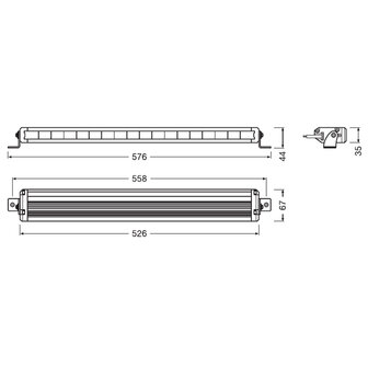 Osram LED Lightbar Verstraler VX500-SP 53cm