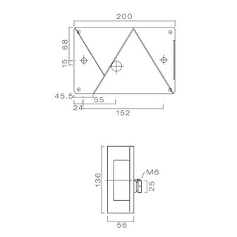 Asp&ouml;ck Achterlicht Multipoint 4 Rechts + Achteruitrijlicht