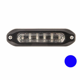 Led Flitser Smal Effect Blauw