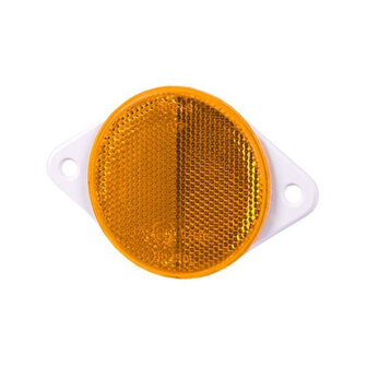 Reflector Rond 2 Bouten &Oslash;79mm Oranje