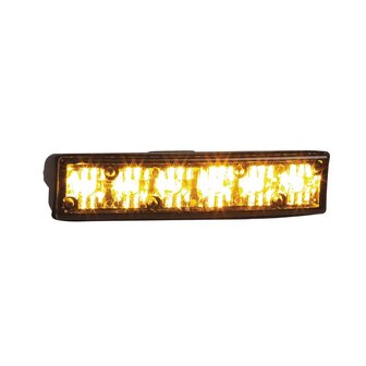 Led Flitser 6-Leds Oranje