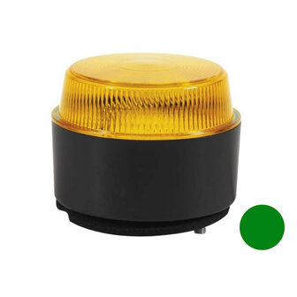 Led flitslamp Vlakke Montage Groen