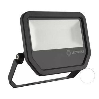 Ledvance 50W LED Bouwlamp 230V Zwart 4000K Neutraalwit