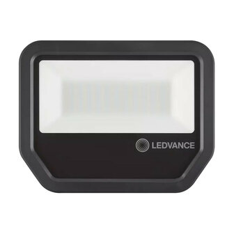 Ledvance 50W LED Bouwlamp 230V Zwart 4000K Neutraalwit