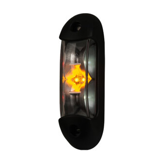Horpol LED Markeringslamp 12-24V 3-Functies + 0,5m Kabel LD 2166