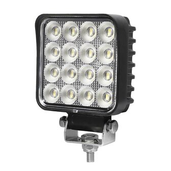 moeilijk regelmatig Spoedig 48 Watt LED Werklamp Vierkant 12V 24V - Werkenbijlicht