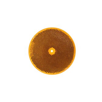 Reflector Rond &Oslash;8,5CM Oranje