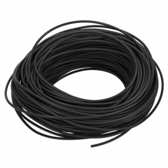 FLRY-B Kabel Zwart 1,50mm&sup2; | Rol 50M