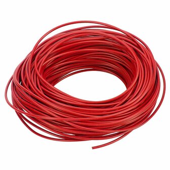 FLRY-B Kabel Rood 0,75mm&sup2; | Rol 50M