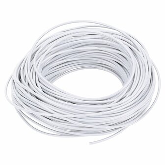 FLRY-B Kabel Wit 0,75mm&sup2; | Rol 50M