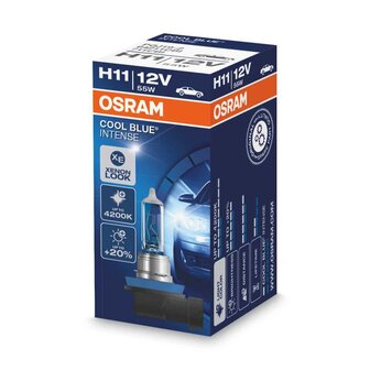 Osram H11 Halogeen Lamp 12V 55W Cool Blue Intense PGJ19-2