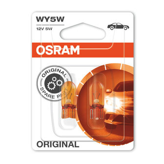 Osram WY5W Gloeilamp 12V W2.1x9.5d Original Line 2 Stuks