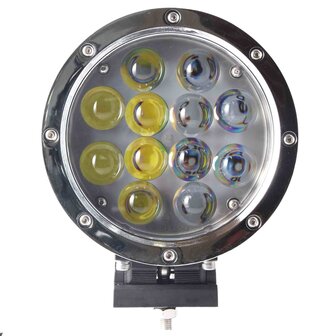 60W LED verstraler Chroom