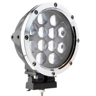 60W LED verstraler Chroom