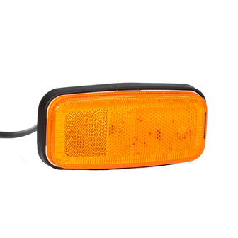 Fristom LED Markeringslamp Oranje + Reflector FT-075
