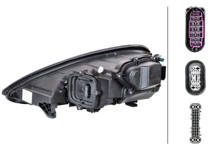 Hella Koplamp Porsche PanameraFL (970) 13-16 Rechts | 1EX 011 099-121