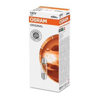 Osram Gloeilamp SV7-8 12V 12V 3W Original Line 10 Stuks