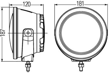 Hella Verstr Luminator led compact HD belucht | 1F3 011 815-031