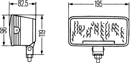 Hella Verstr Comet 550 | 1FD 005 700-117