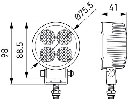 Hella WERKLAMP | 1G0 357 111-002