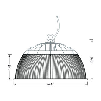 Transparante Reflector Voor Highbay Lamp