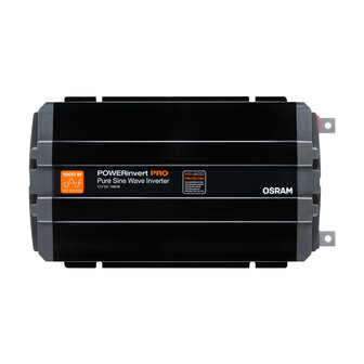Osram 12V 1000W POWERinvert PRO Pure Sine Wave Inverter OEINVPAR10 RCD