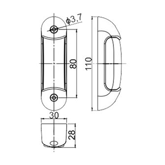 Horpol LED Richtingaanwijzer 12-24V Cat. 6