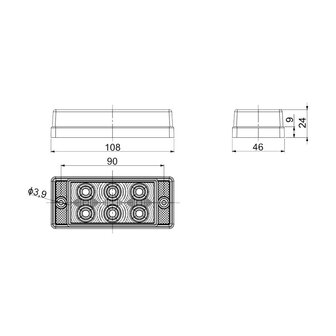 Horpol LED Mistlamp Compact LPD 591