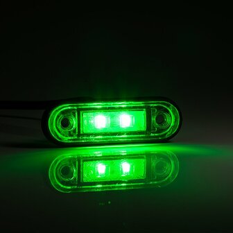 Fristom LED Markeringslamp Groen FT-015