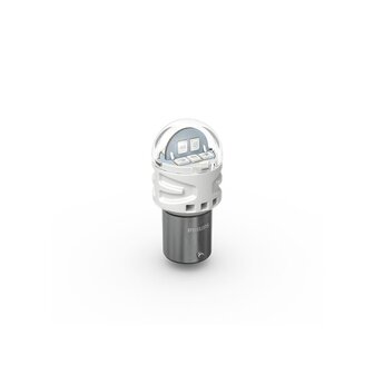 Philips P21W LED Retrofit Rood BA15s 12V 2 Stuks