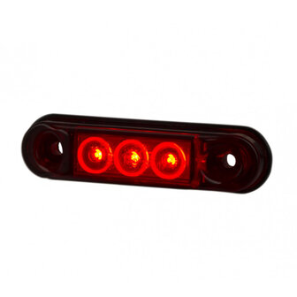 Horpol Slim LED Markeringslamp Rood LD 2440