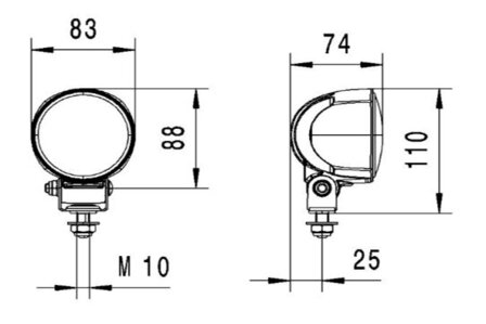 Hella Werklamp | 1G0 996 476-201