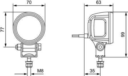 Hella Werklamp | 1G0 996 210-001